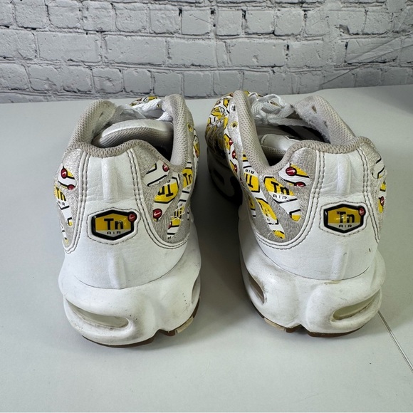 Nike Air Max Plus QS TN air yellow all over print size 9.5 Athletic sneakers - Picture 7 of 7
